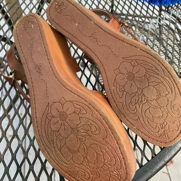 boc Brown Leather Mules - Picture 3 of 5
